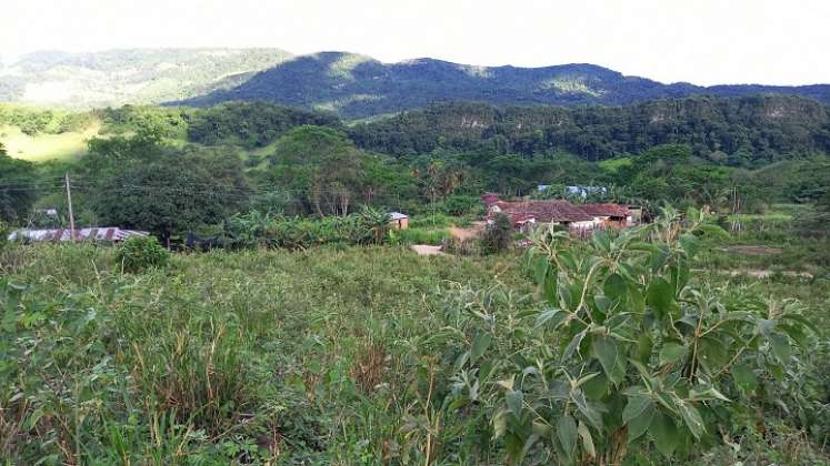 En esta finca de Santiago vive la víctima y su pareja.