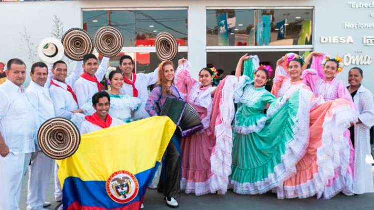 Grupo ‘Danzas de mi Colombia’ triunfó en Paraguay