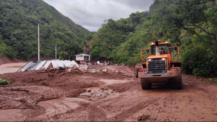 La vía Cúcuta - Ocaña completó mas de dos meses bloqueada por la avalancha de El Tarrita/Foto Archivo/La Opinión