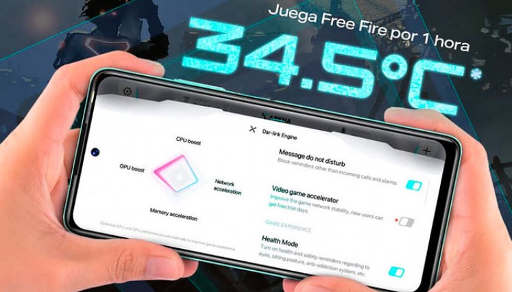 Juego de celulares. 