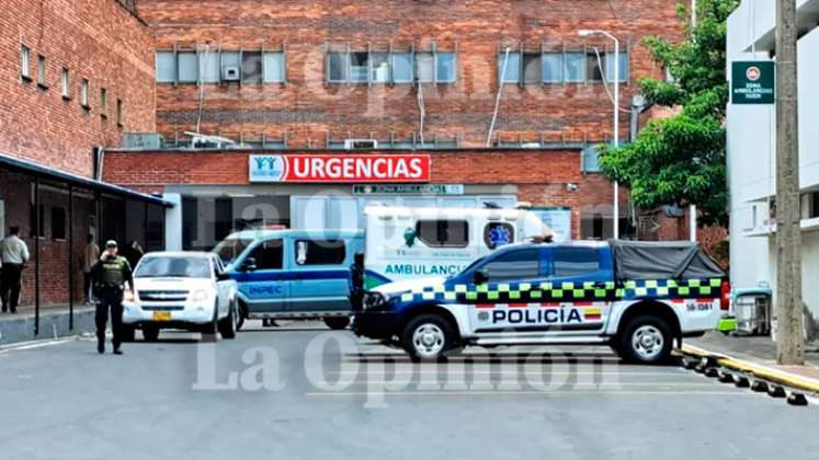 Traslado de Ramiro Suárez desde el Hospital Universitario Erasmo Meoz 