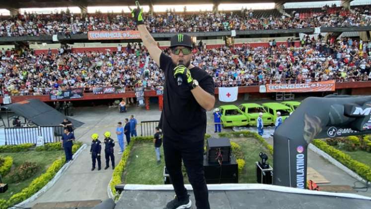 Hace veintisiete días el estadio General Santander fue escenario de un show de Moster Truck.