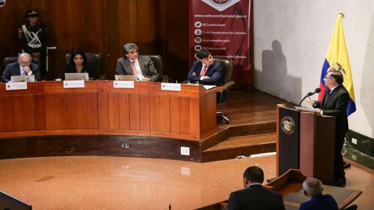 Presidente presentó terna para magistrado de la Corte