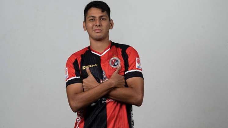 Germán Triana Paredes, delantero del Cúcuta Deportivo Sub-20.