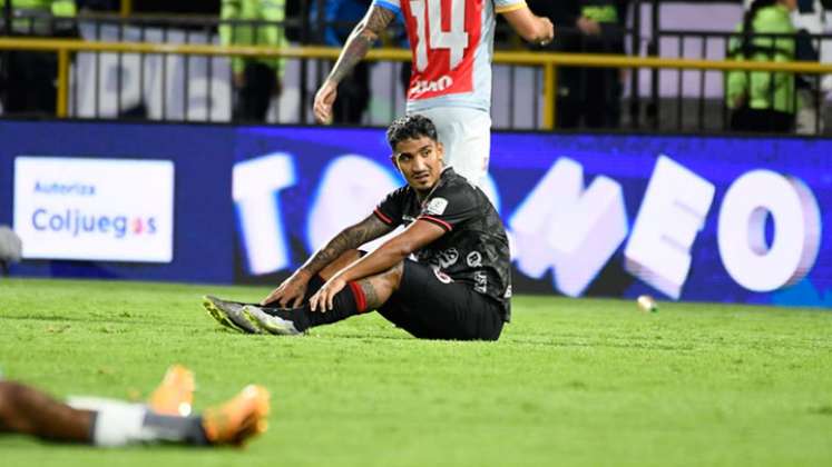 Lucas Ríos, volante del Cúcuta Deportivo. 