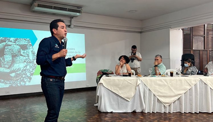 Las discusiones se llevan a cabo en las regiones, con el fin de tener los insumos de la reforma del Código Minero y la transición energética./ Foto Cortesía
