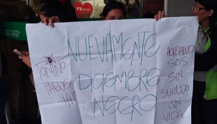 Los trabajadores temen que los dejen sin plata para Navidad./Foto cortesía Los trabajadores temen que los dejen sin plata para Navidad./Foto cortesía
