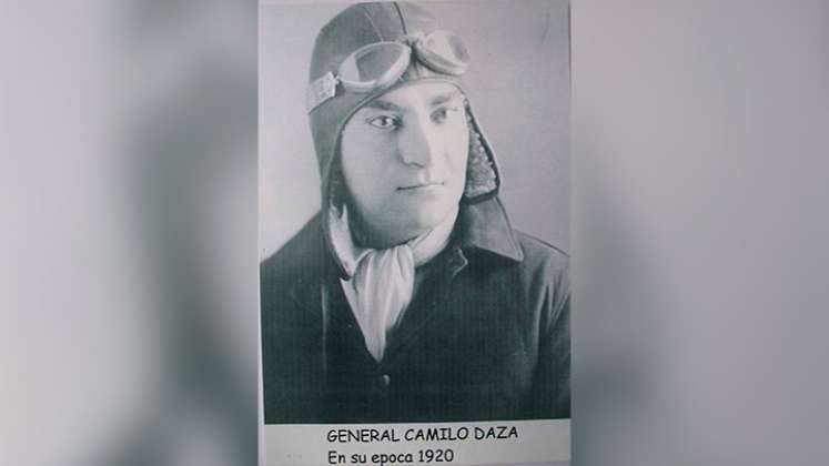 Daza fue considerado el precusor de la aviación en Colombia.