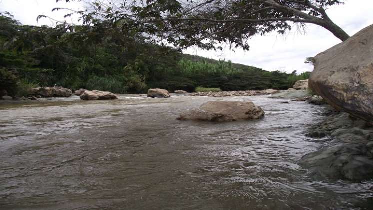 Preocupación existe entre las autoridades ambientales por la disminución del caudal del río Algodonal.