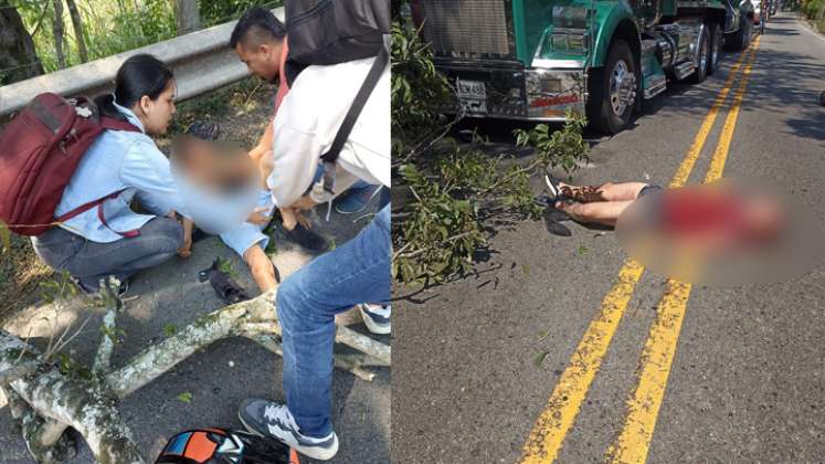 Grave accidente en la vía Cúcuta - Pamplona