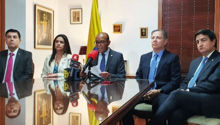 Los magistrados de la Corte Suprema de Justicia rechazaron el asedio a la Corte Suprema de Justicia./Foto cortesía