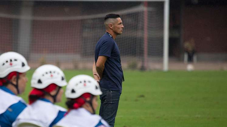 Federico Barrionuevo, técnico del Cúcuta Deportivo 2024. 