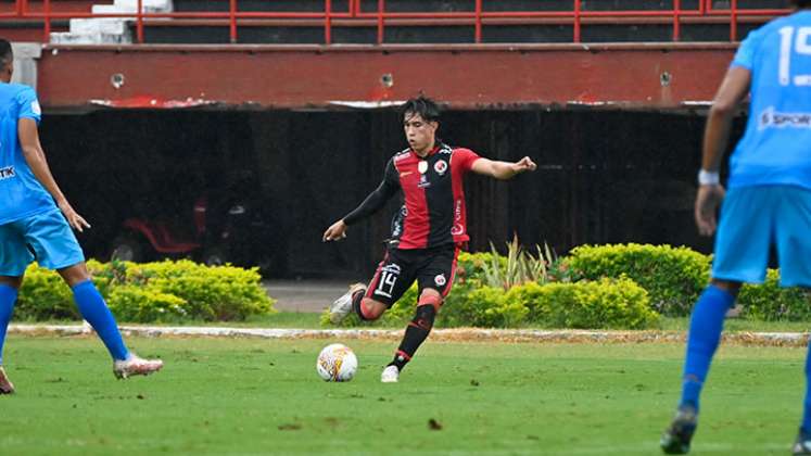 Jefry Zapata, delantero del Cúcuta Deportivo. 