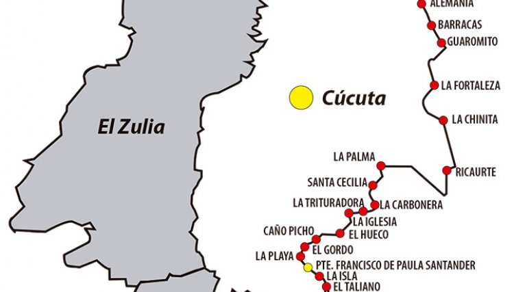 Alcalde de Cúcuta promete destruir las trochas Alcalde de Cúcuta promete destruir las trochas