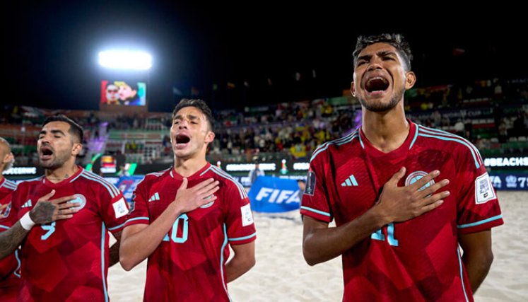 Selección Colombia de fútbol playa. 