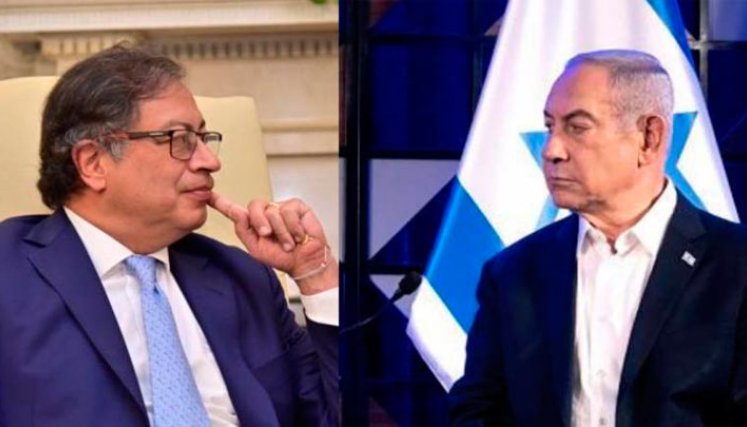 Presidente de Colombia e Israel 