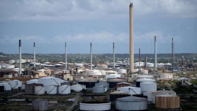 Refinería de Curazao. / Foto: AFP