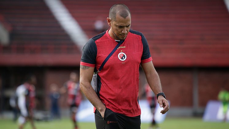 Braynner García, técnico del Cúcuta Deportivo. 