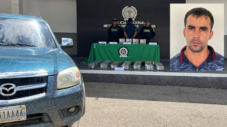 Capturado en Cúcuta cuando transportaba droga desde Tibú