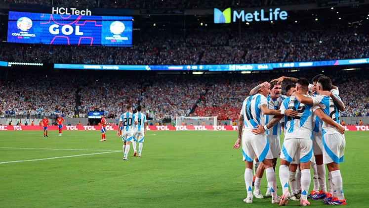 Argentina vs. Chile, Copa América 2024. 