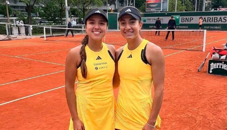 Camila Osorio, única colombiana que sigue en acción Roland Garros