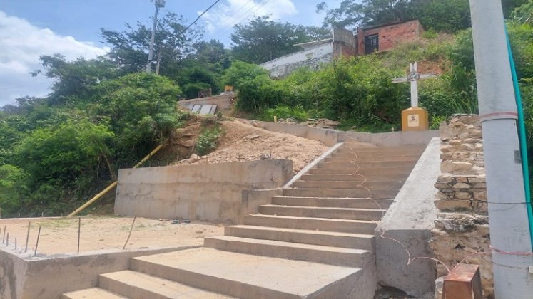 En la restauración del sendero peatonal hacia el cerro tutelar de Cristo Rey se contempla el embellecimiento paisajístico./Foto: cortesía