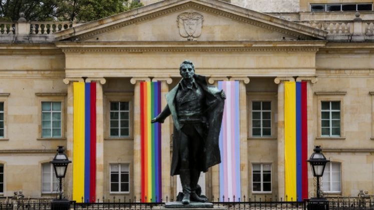 PRESIDENCIA ABRE LAS PUERTAS A LA COMUNIDAD LGBTIQ+ EN EL DÍA DEL ORGULLO. / Foto: Colprensa