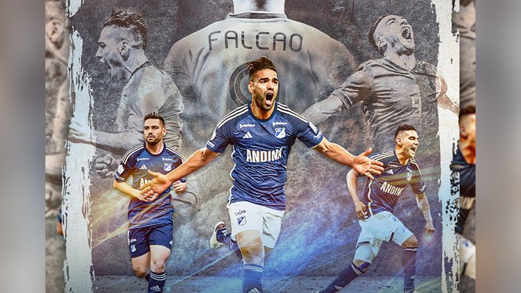 Es oficial: Radamel Falcao se une a Millonarios