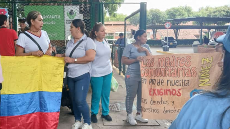 Madres comunitarias iniciaron paro indefinido en Norte de Santander