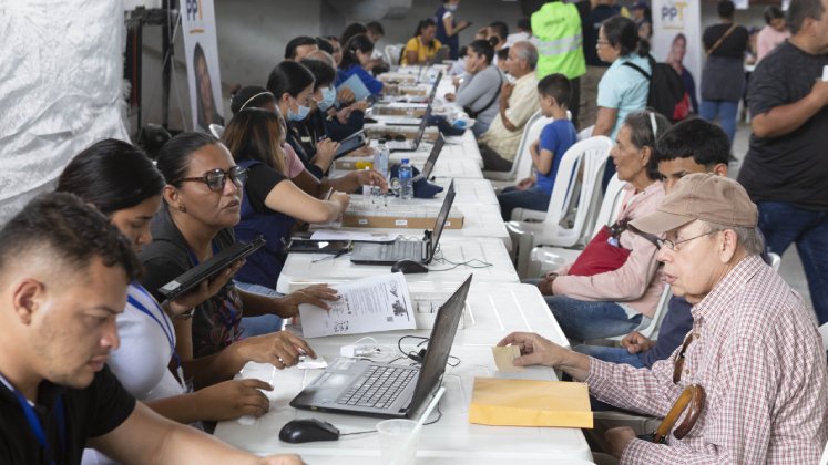 De acuerdo con las autoridades migratorias, ya son 2.284.675 venezolanos los que estaban siendo o habían sido regularizados en el marco del ETPV./ Foto: Juan Pablo Cohen / La Opinión
