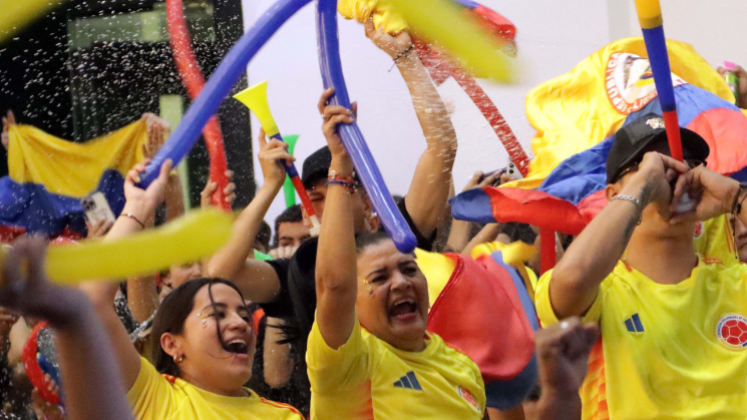 Los cucuteños vivieron intensamente la final entre Colombia y Argentina. 