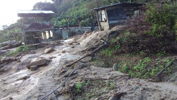 En precarias condiciones se encuentran las vías terciarias del municipio de San Calixto debido a la ola invernal. Foto: cortesía /La Opinión.