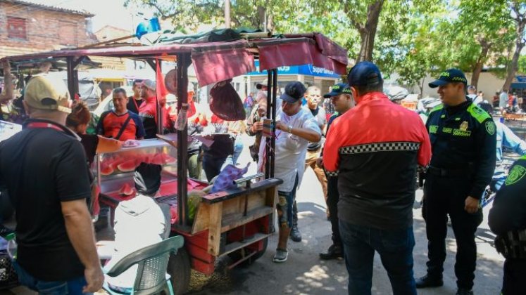 Incautación de megáfonos a carreteros en Cúcuta/Foto cortesía