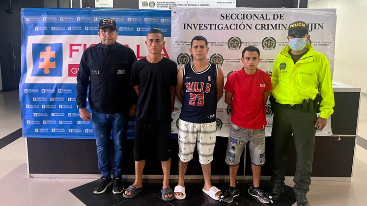 Capturaron a tres presuntos sicarios de ‘Porras’ en Cúcuta