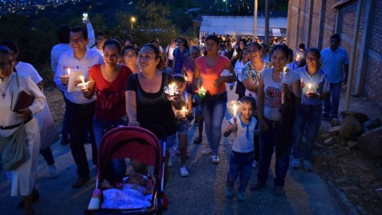 La comunidad mantiene la tradición de mantenerse unida. 