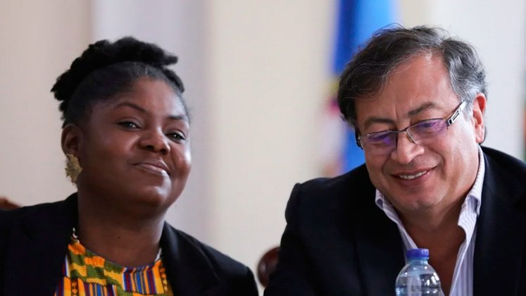 Francia Márquez y Gustavo Petro