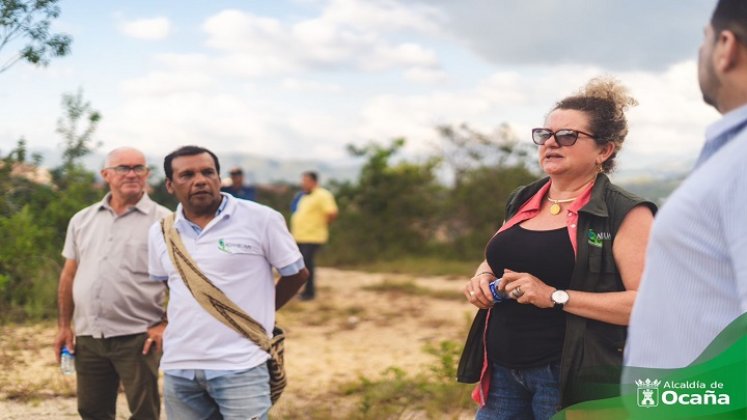 Estudian la construcción de un Centro de Atención Primaria en Salud, CAPS, en terrenos del acueducto independiente de la Ciudadela Norte de Ocaña./ Foto cortesía.