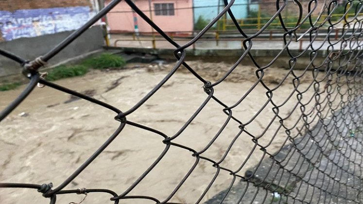 Las fuertes precipitaciones de los últimos días mantienen en alerta a los habitantes de esta zona del departamento./ Foto: Cortesía / La Opinión 