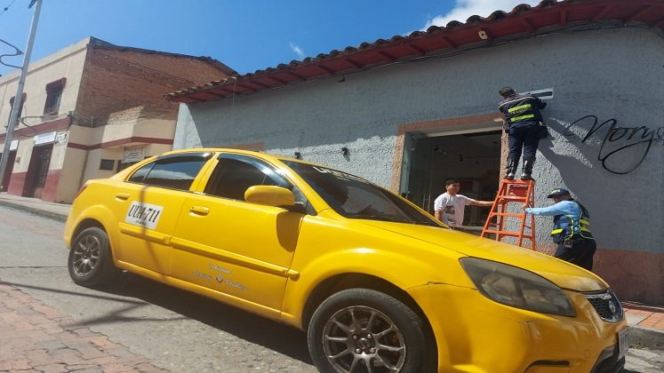 En Ocaña se adoptan medidas para mejorar el tráfico vehicular en el centro de la ciudad. /Foto: Cortesía La Opinión