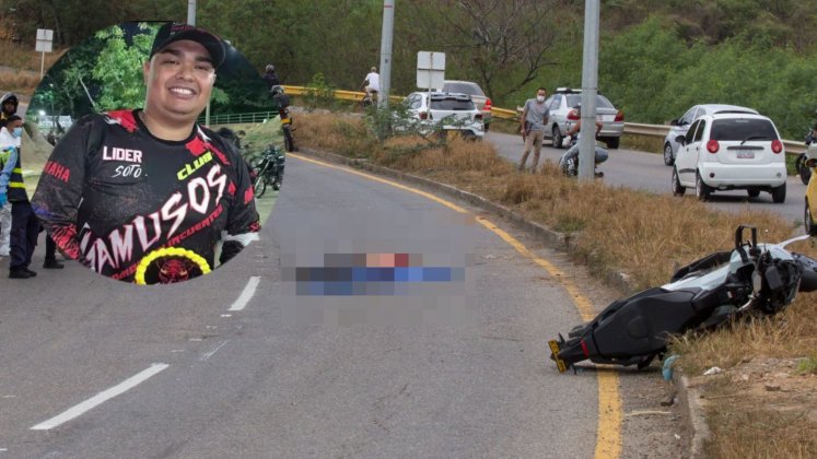 En Villa del Rosario, la velocidad y los baches lo habrían hecho perder el control de la moto