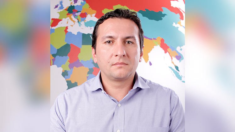 José Barrera, gerente de transporte y AEC de Esri Colombia. / Foto: Cortesía