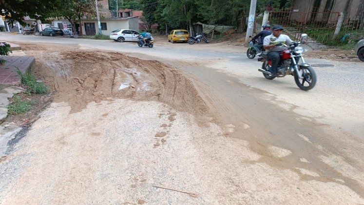 Las fuertes precipitaciones de los últimos días mantienen en alerta a los habitantes de esta zona del departamento./ Foto: Cortesía / La Opinión 