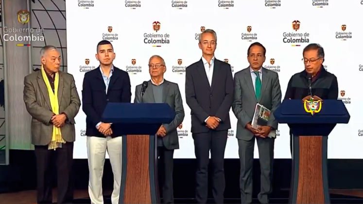 El presidente Gustavo Petro destacó este consenso como un acto innovador y ejemplar. / Foto: Presidencia