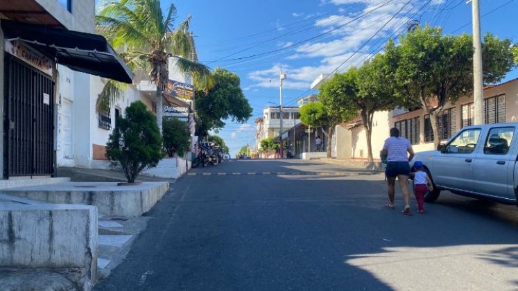 El barrio tiene un alto índice de accidentalidad vial./ Foto: Nicolás Mojica.