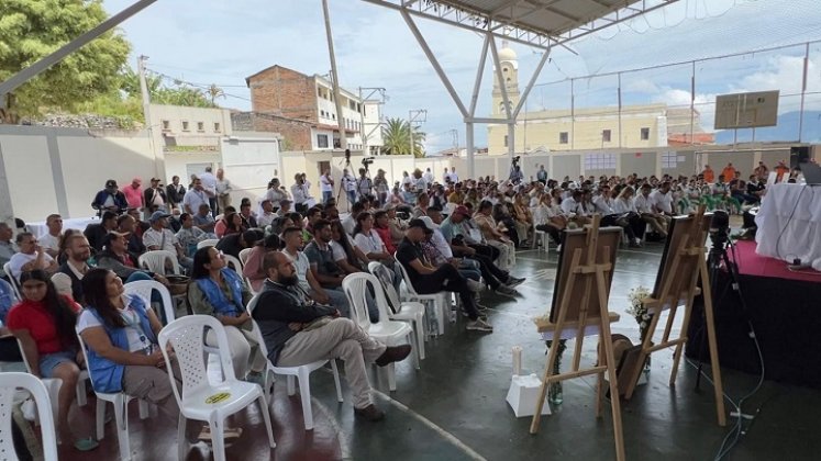 La justicia restaurativa llega hasta el municipio cafetero de la zona del Catatumbo, San Calixto, para mitigar el dolor de las víctimas de los ‘Falsos positivos’./ Foto Cortesía