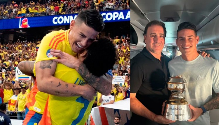 James Rodriguez y Lorenzo
