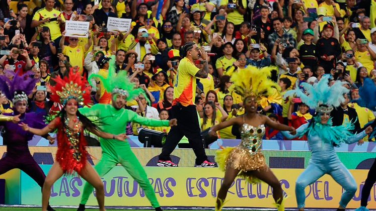 Ryan Castro se presentó en el partido Colombia vs Australia