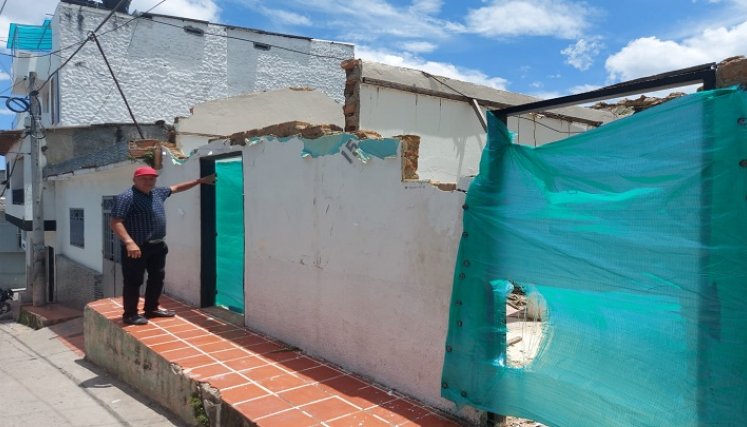 Un caso bastante inaudito se registró en el barrio Torcoroma de Ocaña donde un ladrón se roba 5 puertas en una noche./ Foto: Javier Sarabia/La Opinión
