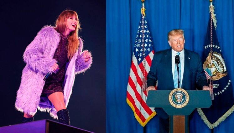Trump y Taylor Swift