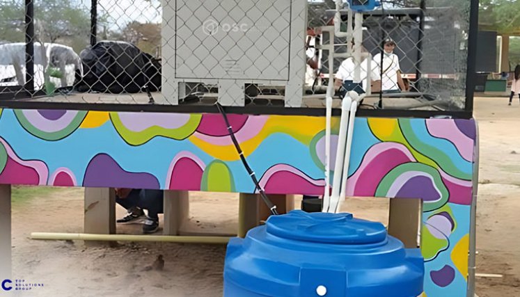 Esta tecnología permite aprovechar la humedad del aire y convertirla en agua potable. / Foto: Cortesía